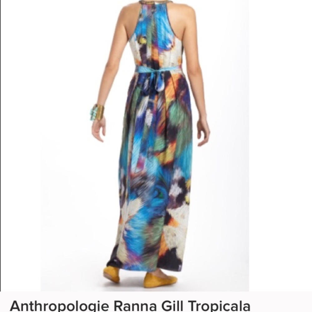 Ranna Gill beautiful maxi with beaded neckline